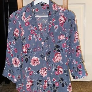 floral button down